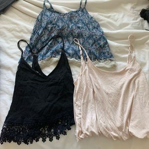 Bundle urban outfitters and A&F crop tanks